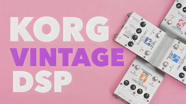 Korg Toneworks Pedals (Amazing Vintage DSP)