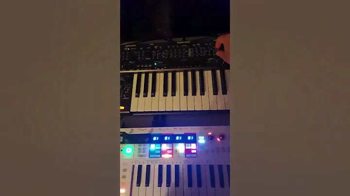 quick arpeggio tune with korg minilogue and more