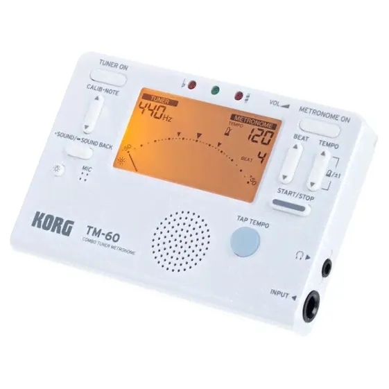 Korg TM-60C BK White-3