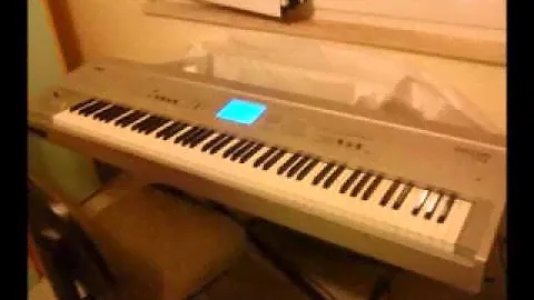 Comfortably Numb (solo) Keyboard cover on Korg Triton ProX