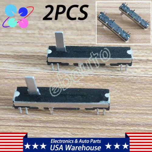 2* Slide Potentiometer Fader For Korg I5M I5S IX300 OASYS Karma M50 SG PRO/X New-0