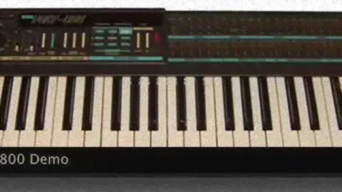 KORG POLY 800 DEMO