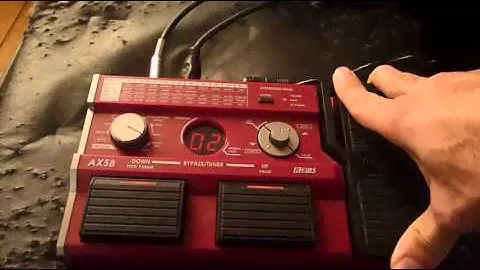 Pedalera Korg