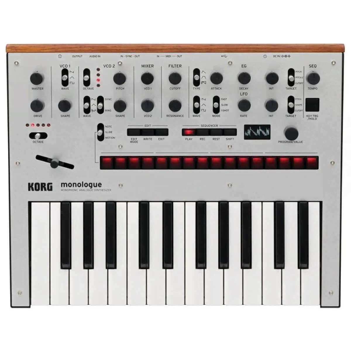 Korg Monologue SV Монофонический аналоговый синтезатор, 25 клавиш-1