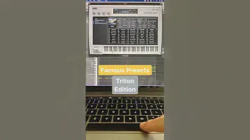 FAMOUS PRESETS #197: "Triton" Pt. 1 ... 🤖 you know both? 👀