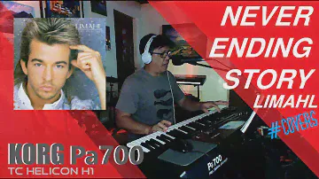 NEVERENDING STORY- LIMAHL #covers on KORG Pa700 mic feature TC Helicon H1