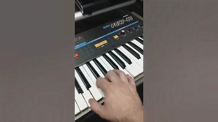 Synth Brass Korg Poly 61#vintagesynthesizer #korg #Poly-61