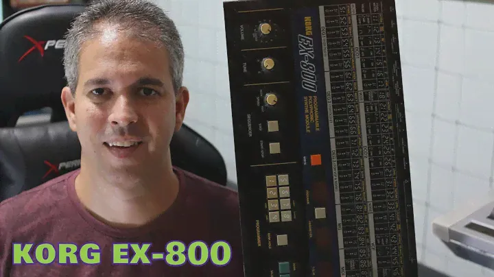 KORG EX-800  -  (1984)  -  Programmable Poly Synthe Module by Tiago Mallen #korg