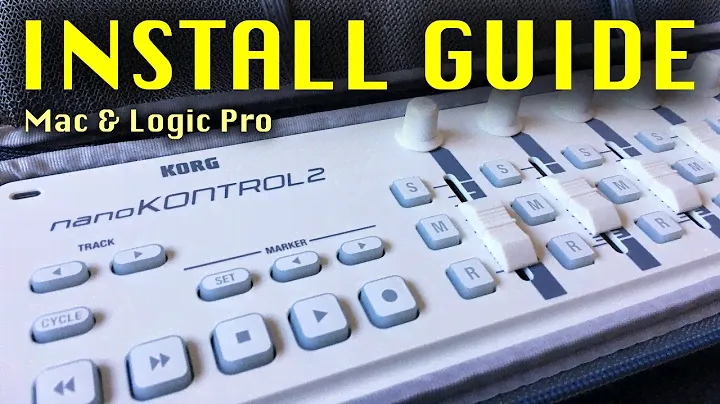 Как настроить MIDI-контроллер Korg NanoKONTROL 2 на Mac и Logic Pro