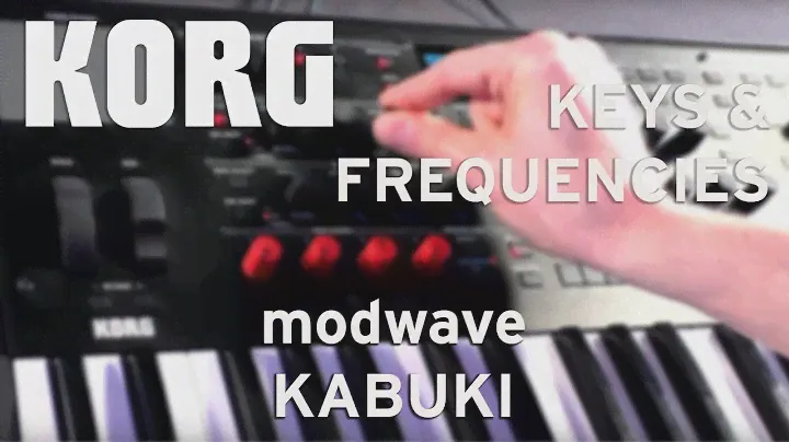 KORG @ Keys & Frequencies: modwave mit Kabuki