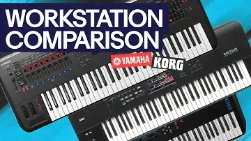 Сравнение рабочих станций: Yamaha Montage, MODX и Korg Nautilus