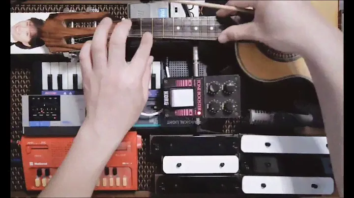 cavaquinho, korg tnb 1, korg dt 1, ibanez pm7, national r 1088, zen on sound block and casio ml 1