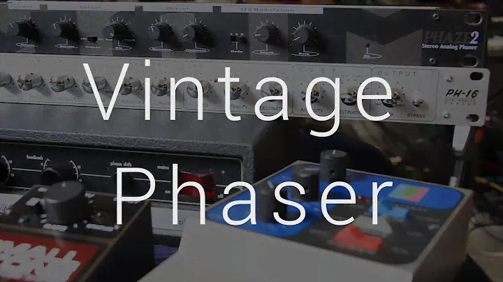 Vintage Phaser (Maestro, Ibanez, MAM, Korg, Vermona, Electro Harmonix, Roland)