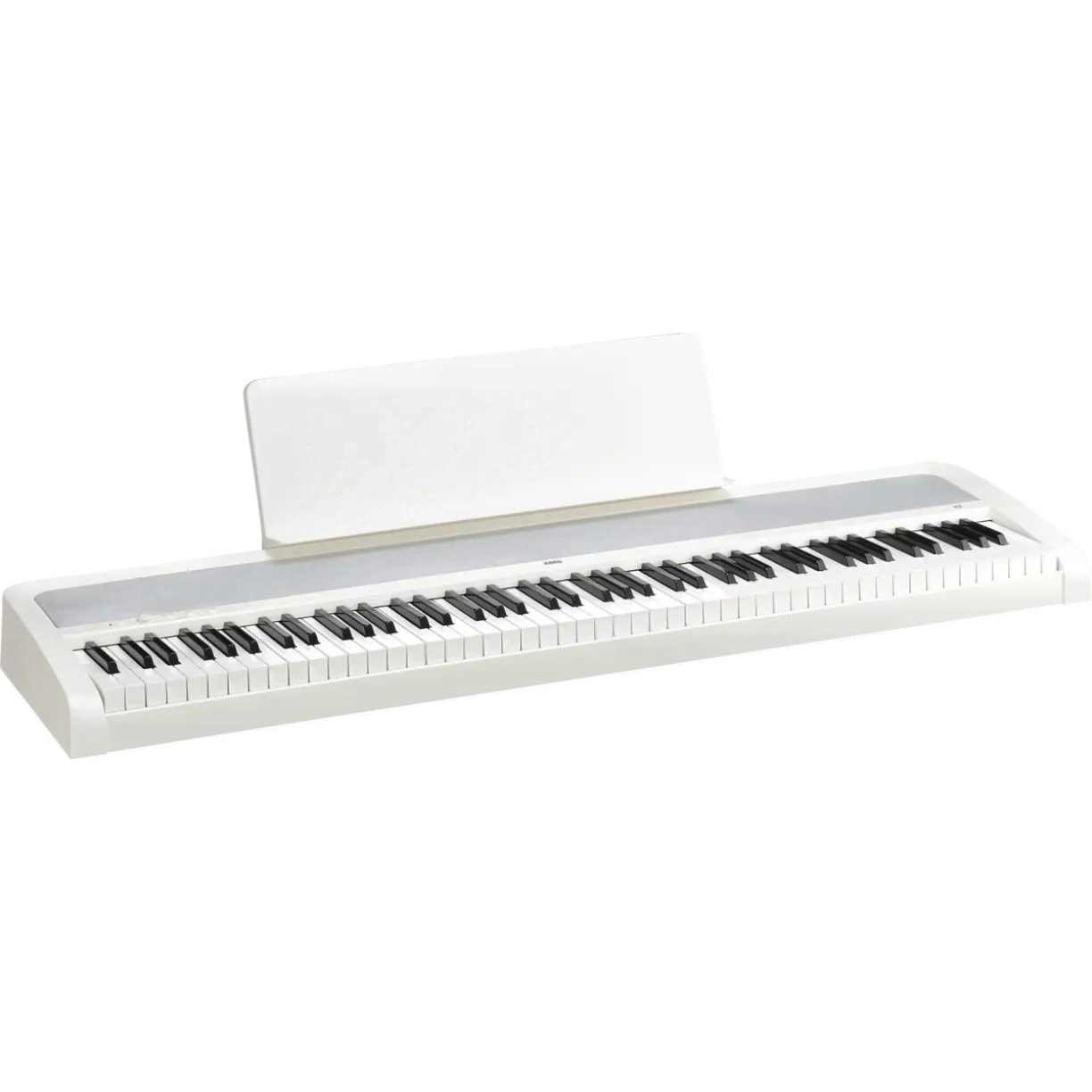 KORG B2-WH цифровое пианино, взвешенная клавиатура, 12 тембров , педаль, адаптер питания в комплекте, цвет белый, полифония 120-2