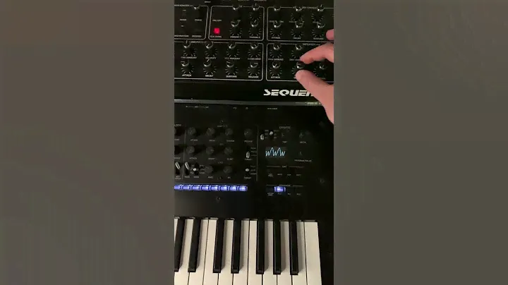 korg minilogue xd + sequential prophet rev2 brew sequence