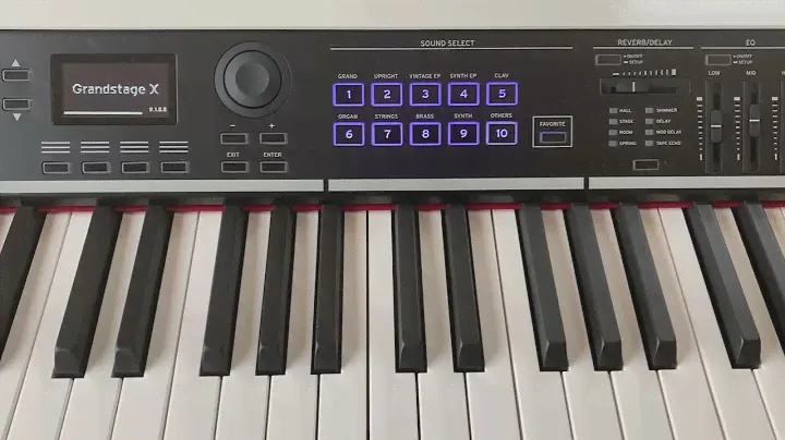 How long does it take to boot the Korg Grand Stage X?