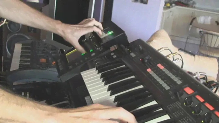 Доработка Korg R3 + Korg Kaossilator Pro