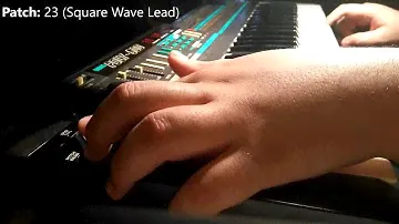 Korg Poly-800 (1983) Demo