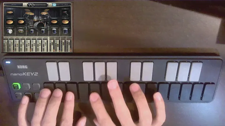 Korg Nanokey 2 - Addictive Drums