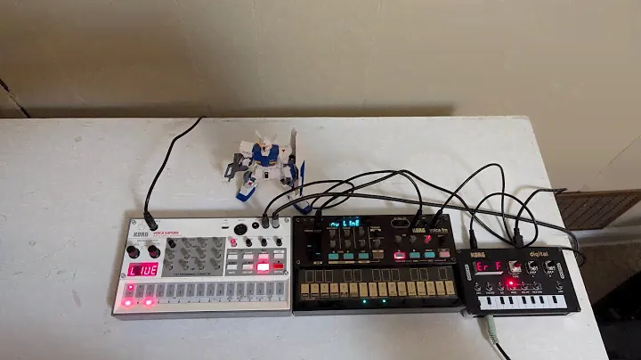 korg nts-1 & Volca fm2 & Volca sample 2