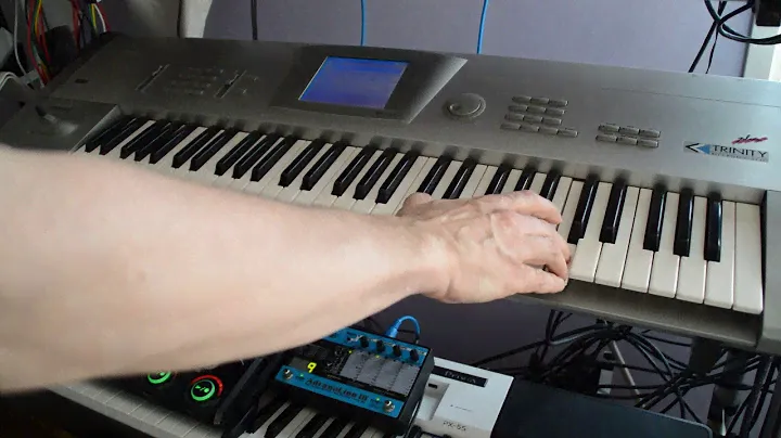 Korg Trinity Plus MOSS sounds demo song Summer activated 8.6.2019