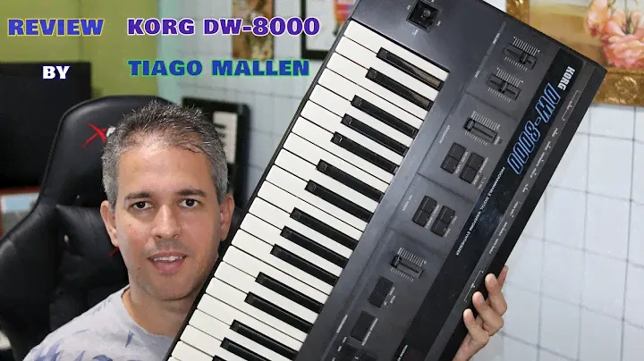 KORG DW-8000 - 1985 -REVIEW  (TEST SOUNDS) by TIAGO MALLEN #tiagomallen #vintagekeys #sintetizador