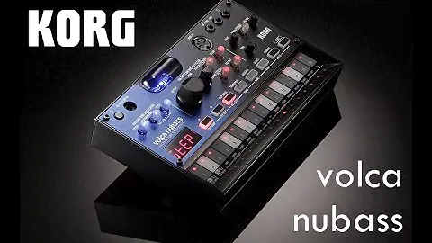 ВИДЕООБЗОР ЛАМПОВОГО СИНТЕЗАТОРА KORG VOLCA NUBASS
