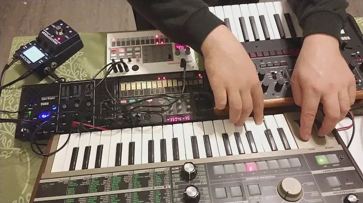 Synth Jam - Volcas, microkorg, monologue