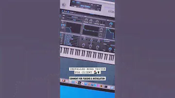 Installed Korg Triton For Client #beatmakers #producers #beats #trapbeat #typebeat