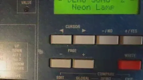 Korg MS-2000 Factory Demos part 1