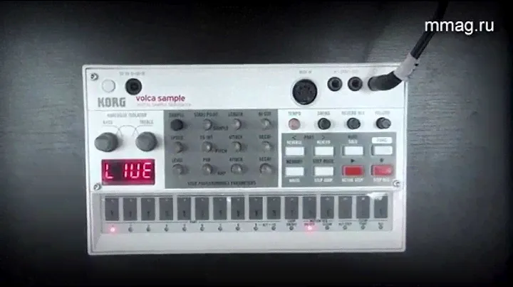 mmag.ru: Korg volca SAMPLE - сэмплер серии Volca