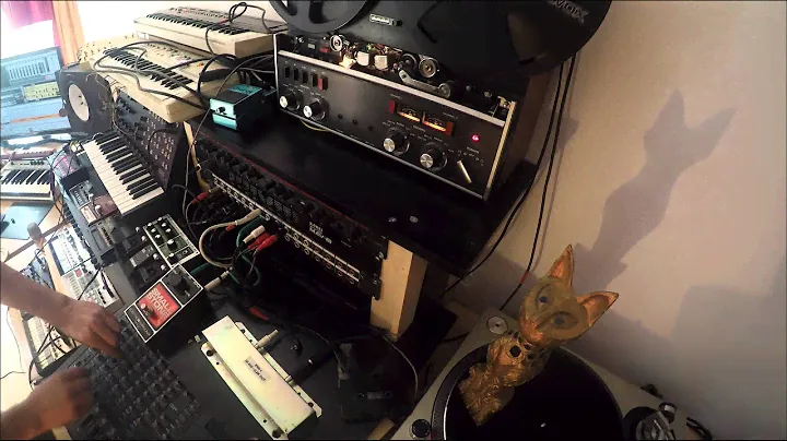Korg Volca & MS20 Live Dub Mix with tape delay, phaser & spring reverb