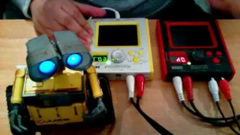 Korg Kaossilator + Korg Mini KP + Pixar WALL-E (in stereo!)