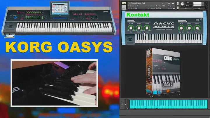Korg OASYS Kontakt / Studio Demo Sound / Midi Korg M-50