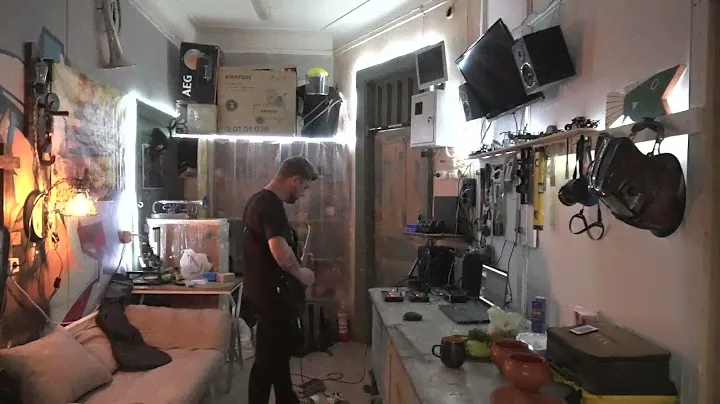 Tony Chu- My first jam session korg volca bass and korg volca drum