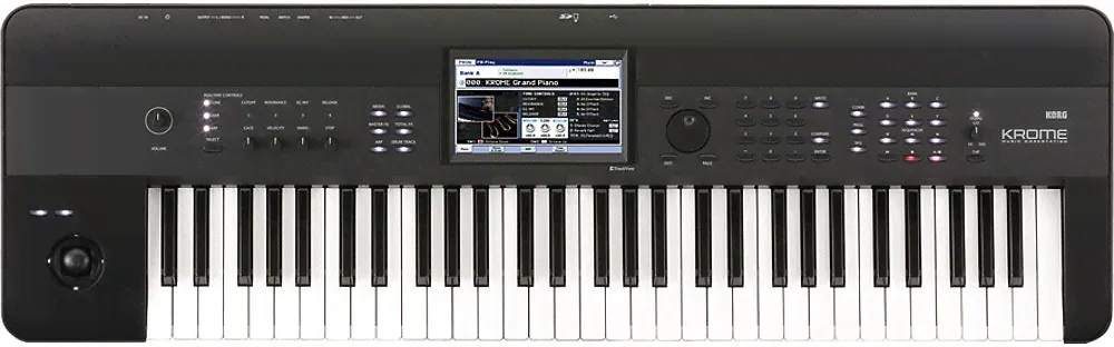 Korg KROME-61 - клавишная рабочая станция, 61 клавиша, система синтеза EDS-X