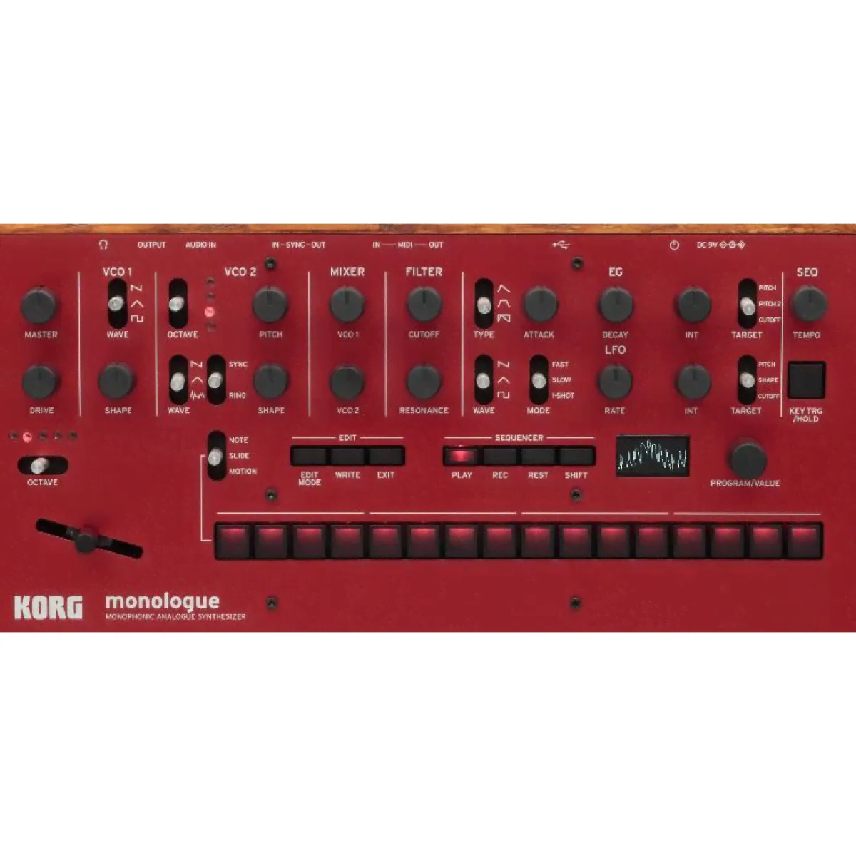 Korg Monologue RD Аналоговый синтезатор-3