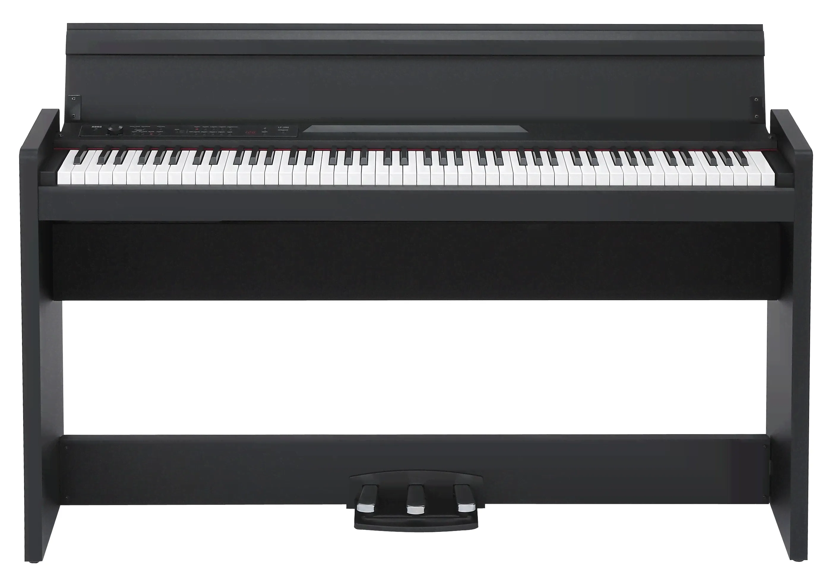 KORG LP-380 BK U цифровое пианино, цвет чёрный. USB-выход 88 клавиш, RH3 (Real Weighted Hammer Action 3)