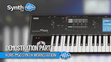 Korg M50 Synth Workstation | Demostration Part 1 by S4K ( Dream Theater )