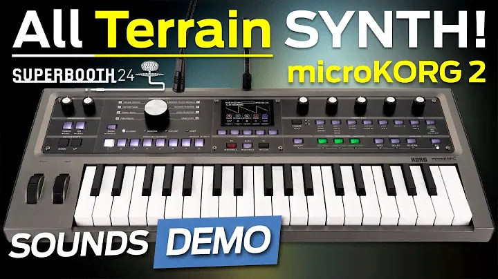 microKORG 2 (SOUNDS DEMO NO TALKING, All Terrain SYNTH!) 🎹🔥