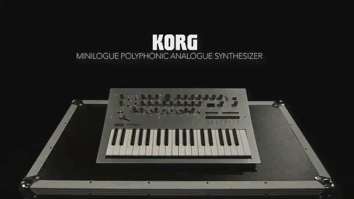 Korg Minilogue Polyphonic Analogue Synthesizer | Gear4music demo
