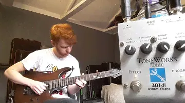Korg Toneworks 301dl Dynamic Echo Delay Demo!