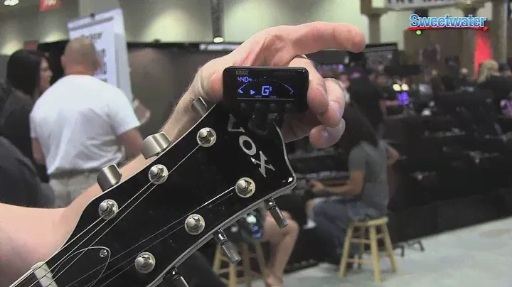 Korg Pitch Hawk Clip-on Tuner Demo - Sweetwater at Summer NAMM 2013