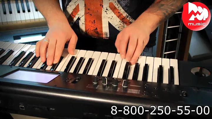 Синтезатор KORG M50 review and demo
