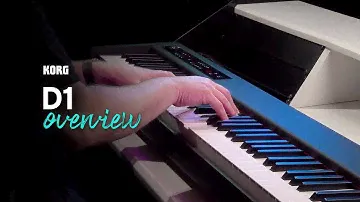 Versatile piano performance - Korg D1 overview