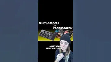 What do you think about multi-effects pedals?