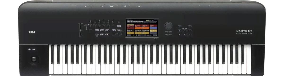 Синтезатор цифровая рабочая станция KORG NAUTILUS-73-0