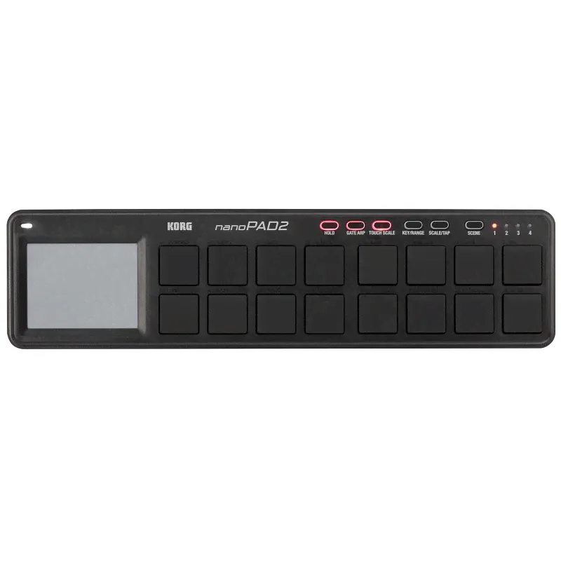 KORG NANOPAD2-BK портативный USB-MIDI-контроллер, цвет ч рный-0