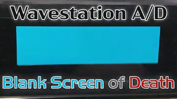 Fixing a Wavestation A/D that won't boot