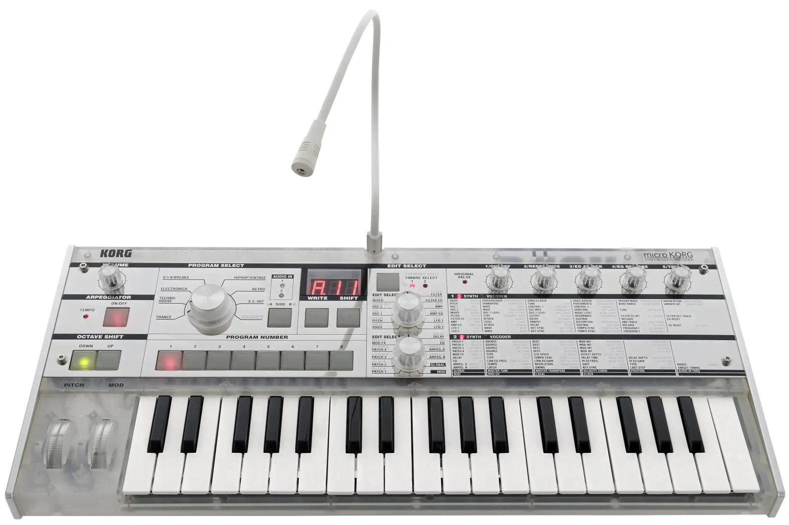 Цифровой синтезатор KORG microKORG Crystal